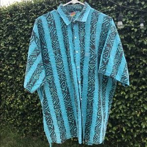 Vintage Quiksilver button down shirt size large